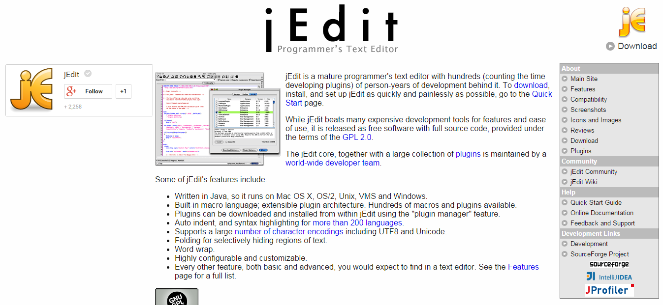 best java editor free download