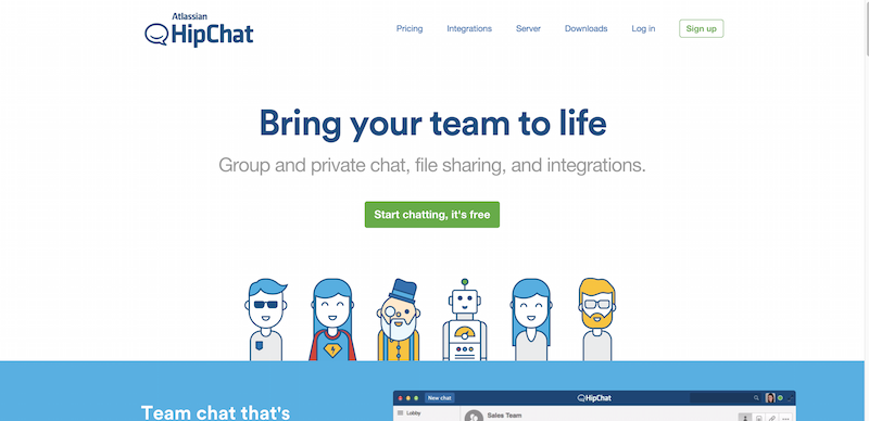 Private group chat video chat instant messaging for teams – HipChat