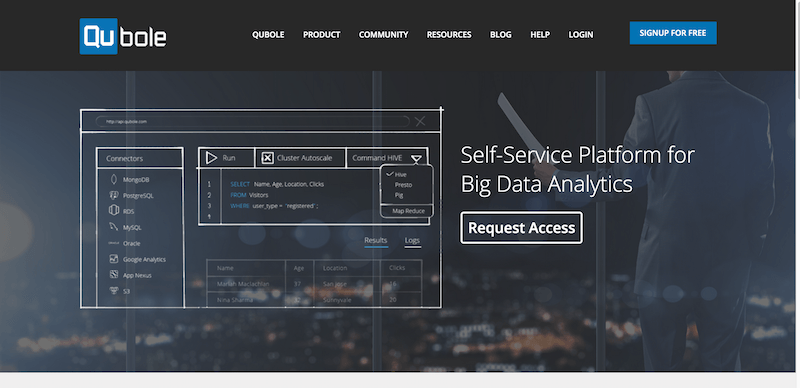 Qubole   Big Data as a Service