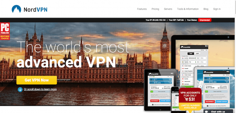 Best VPN service   NordVPN