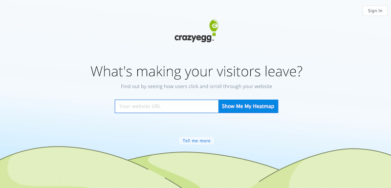 Crazy Egg Visualize where your visitors click