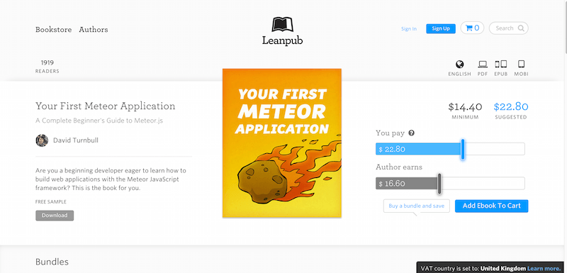 Your First Meteor… by David Turnbull Leanpub PDF iPad Kindle
