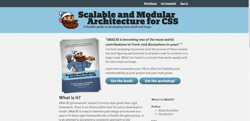 Home Scalable and Modular Architecture for CSS