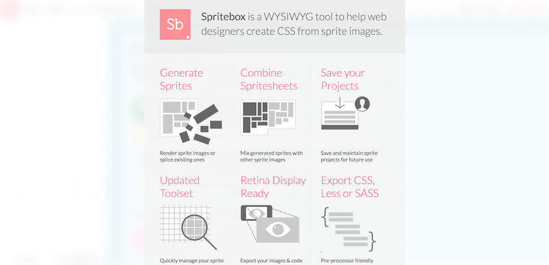 Spritebox Generate and Create CSS from Sprite Images