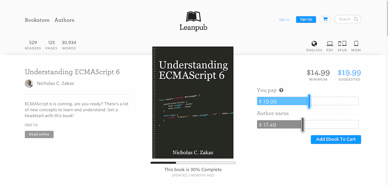 Understanding… by Nicholas C. Zakas Leanpub PDF iPad Kindle