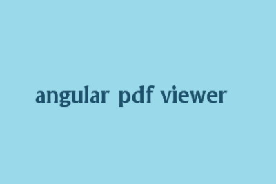 angular-pdf-viewer