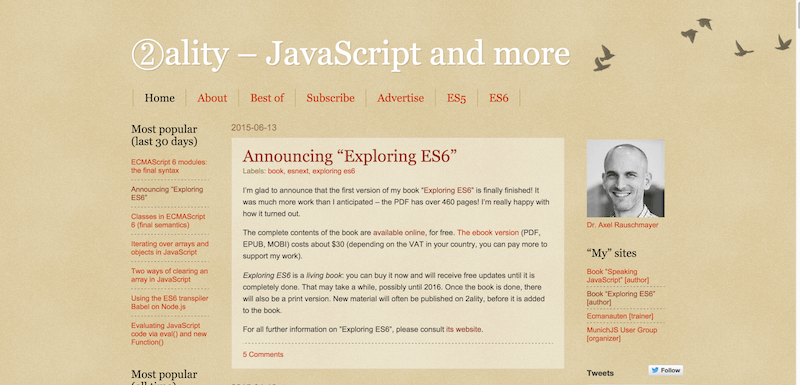 ②ality – JavaScript and more