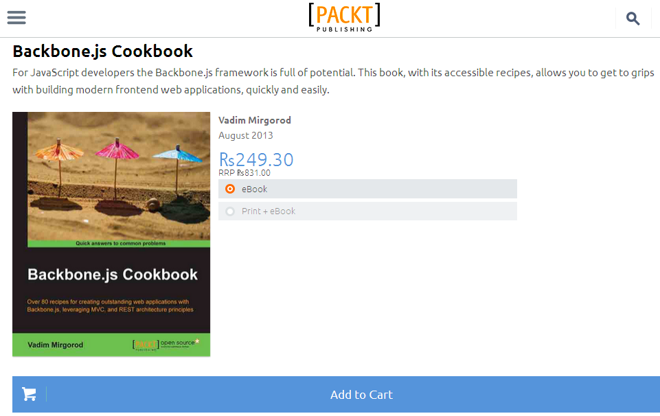 Backbone.js CookBook