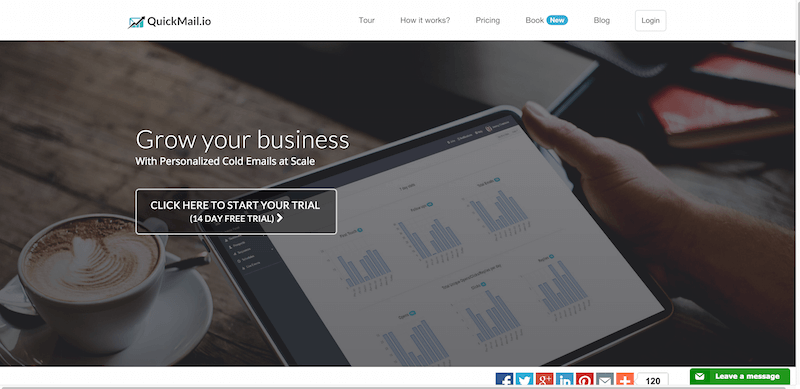 Quickmail.io   Grow your business with cold emails at scale