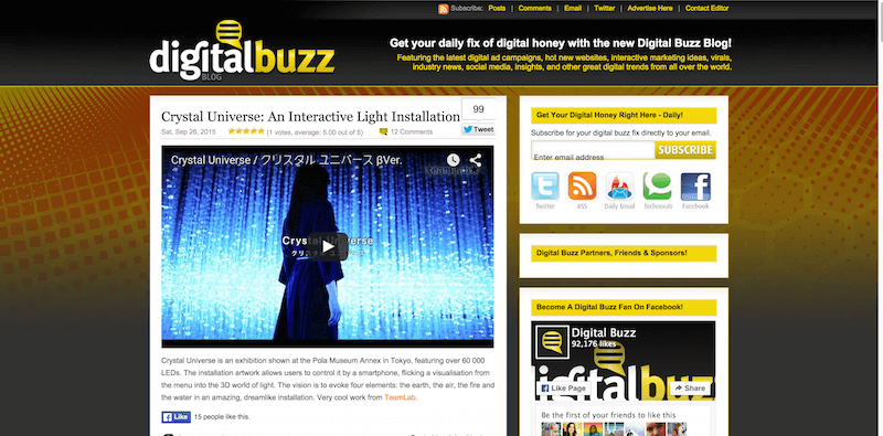 Digital Buzz Blog   Digital Campaigns  Online Marketing  Social   More.