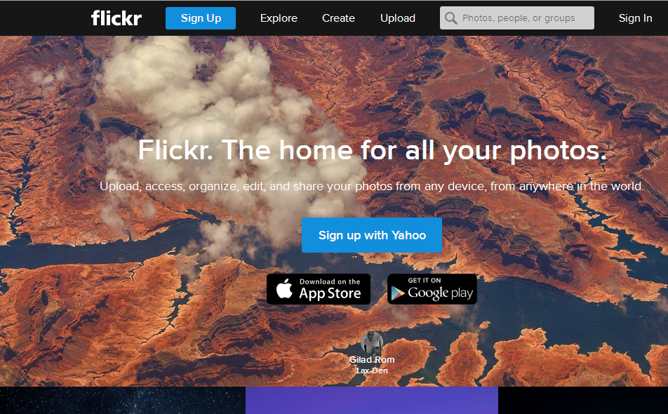 Flickr to upload videos