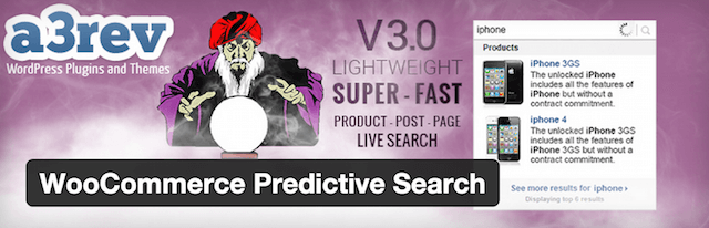 WooCommerce Predictive Search