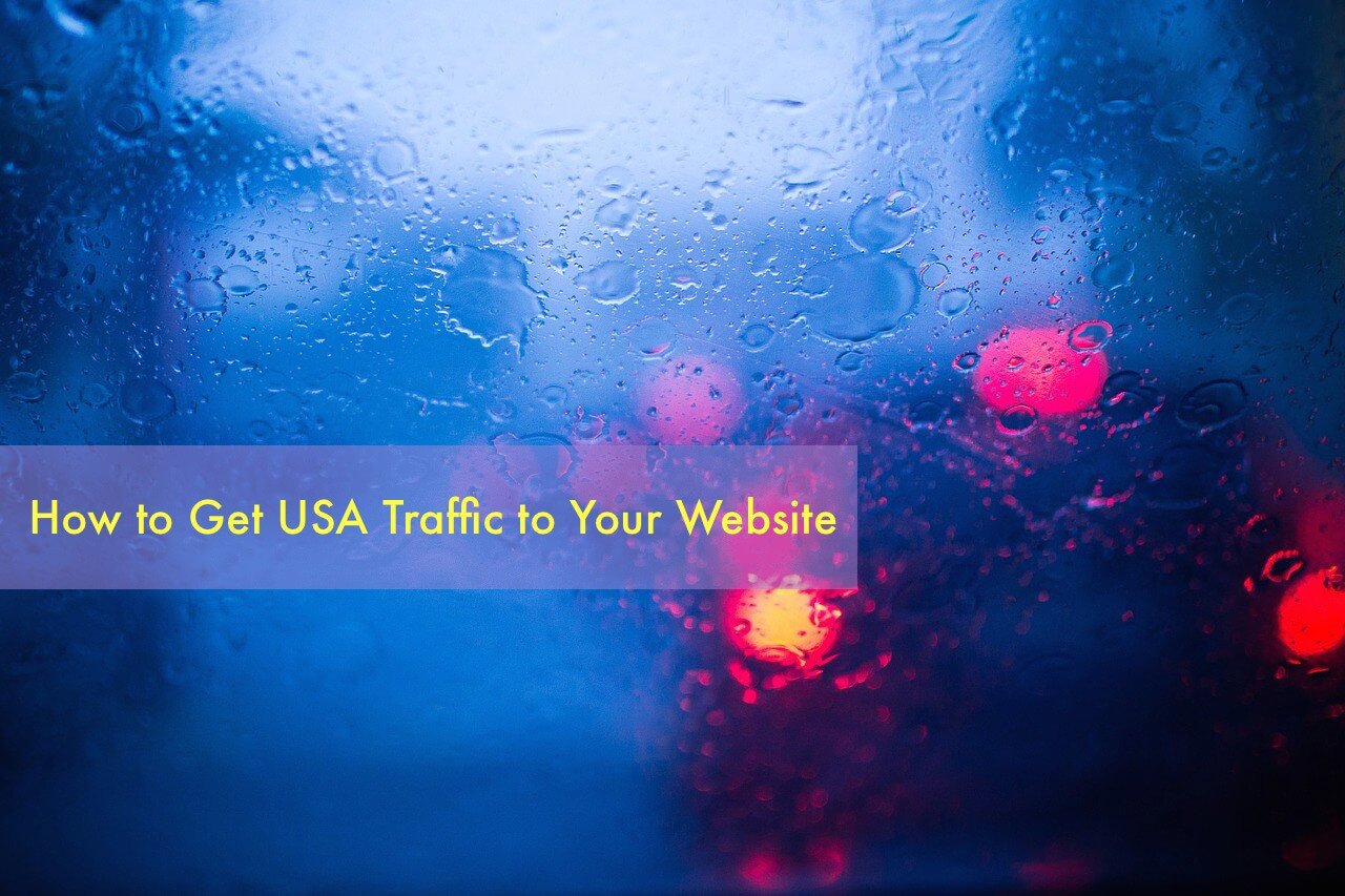 how to get us traffic to my website