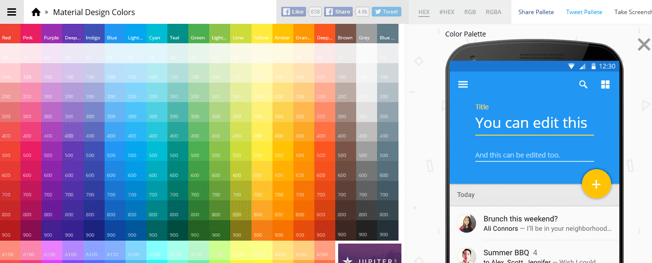 pick color ui