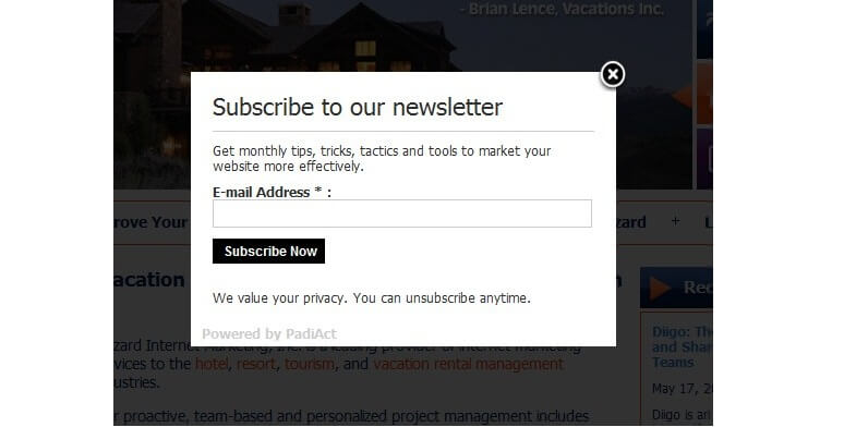 Subscribe to Our Newsletter