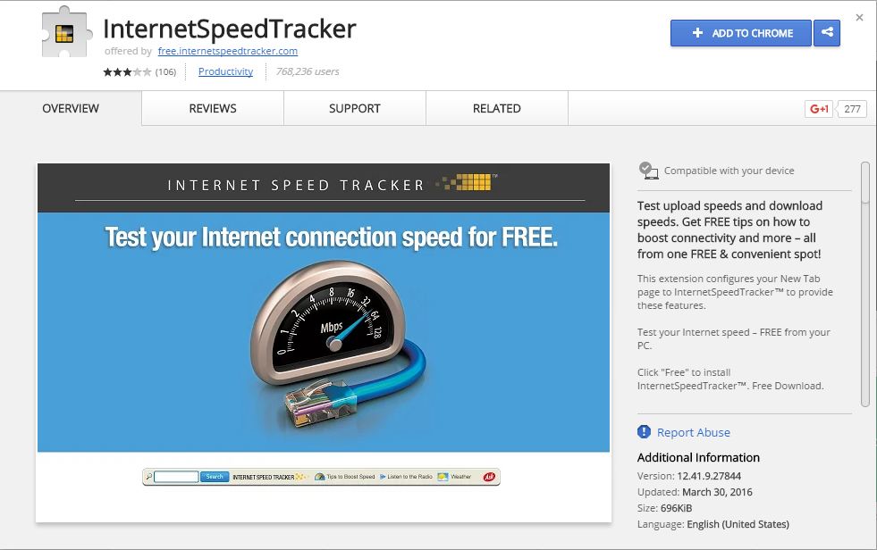 Internet Speed Tracker