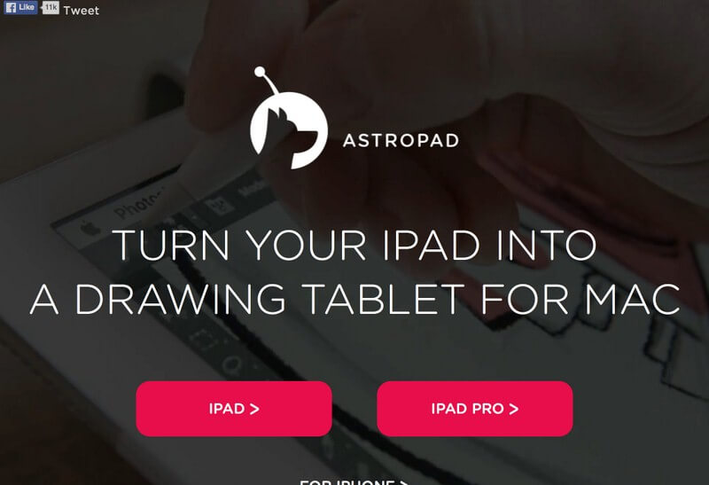 The Astropad Graphics Tablet