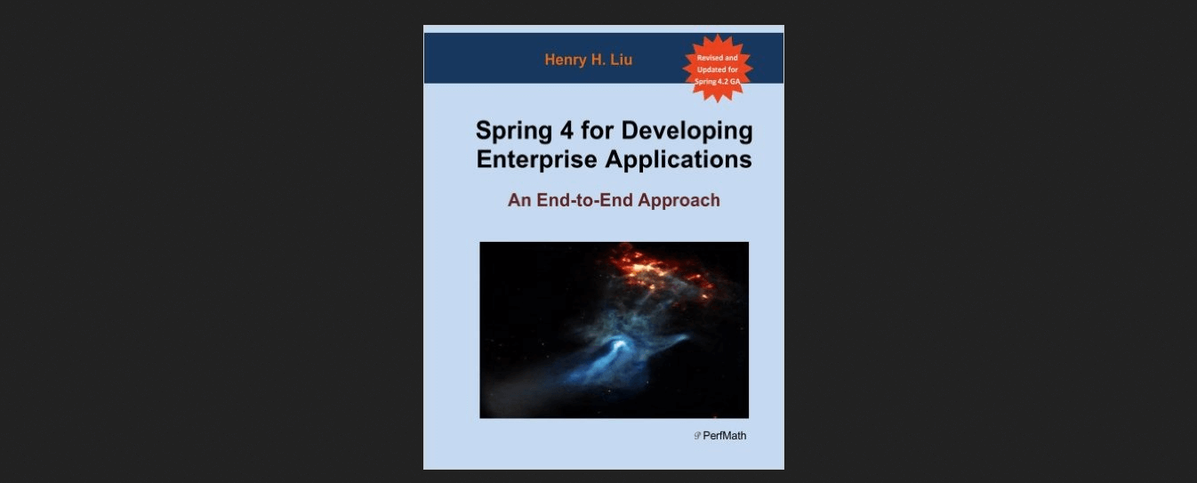 Spring 4 for Developing Enterprise Applications