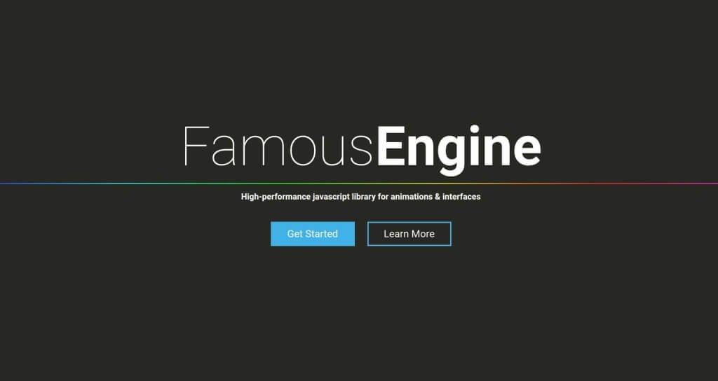 famous - Mobile Web App Framework