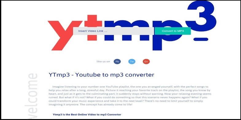 Convert youtube video to mp3