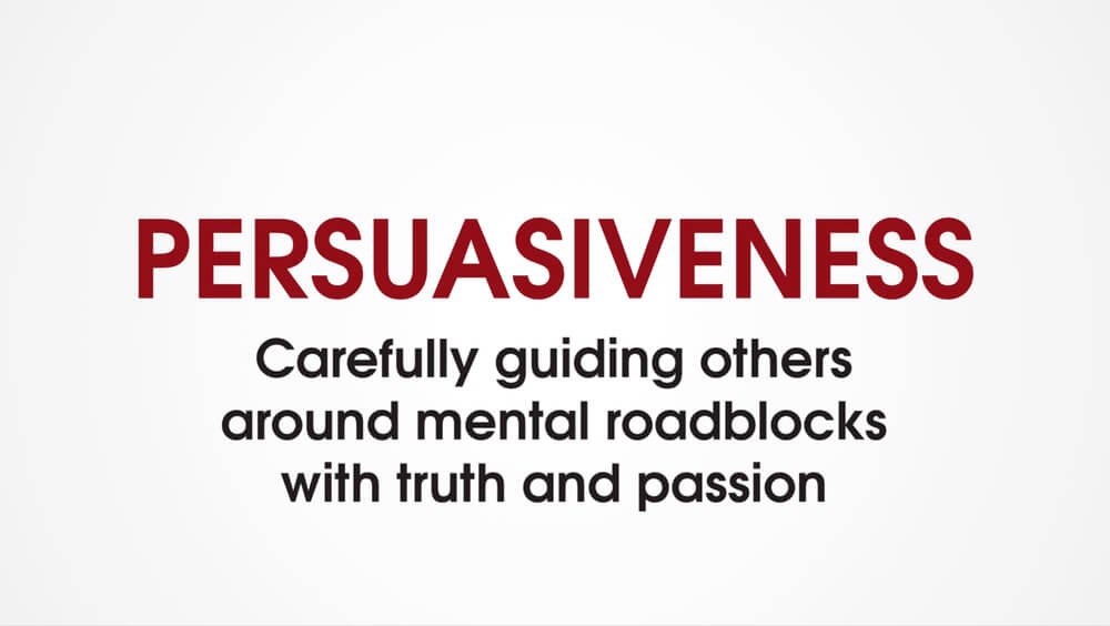 persuasiveness