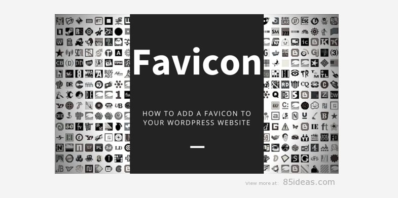 Default Favicon - WordPress mistakes