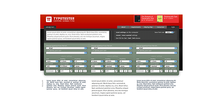 Know Your Web Font