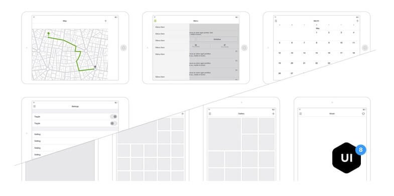 Wireframe kit v2