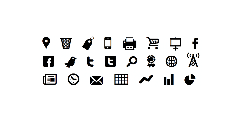 Modern Pictograms