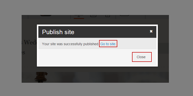 Publish- how to create a website for free