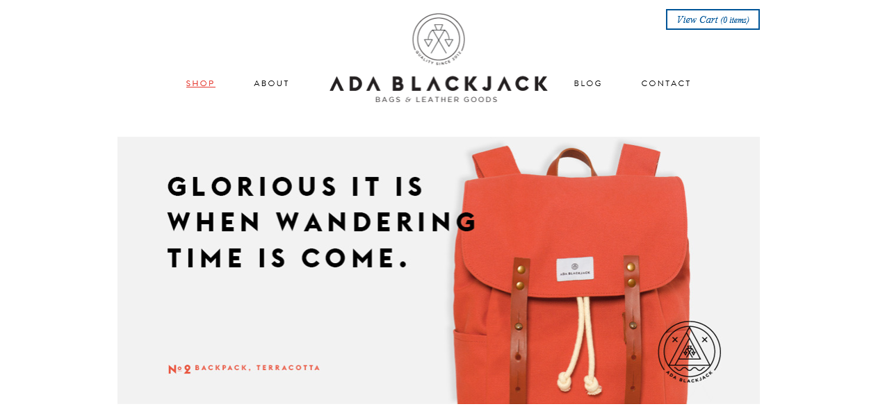 Ada Blackjack E-commerce Websites