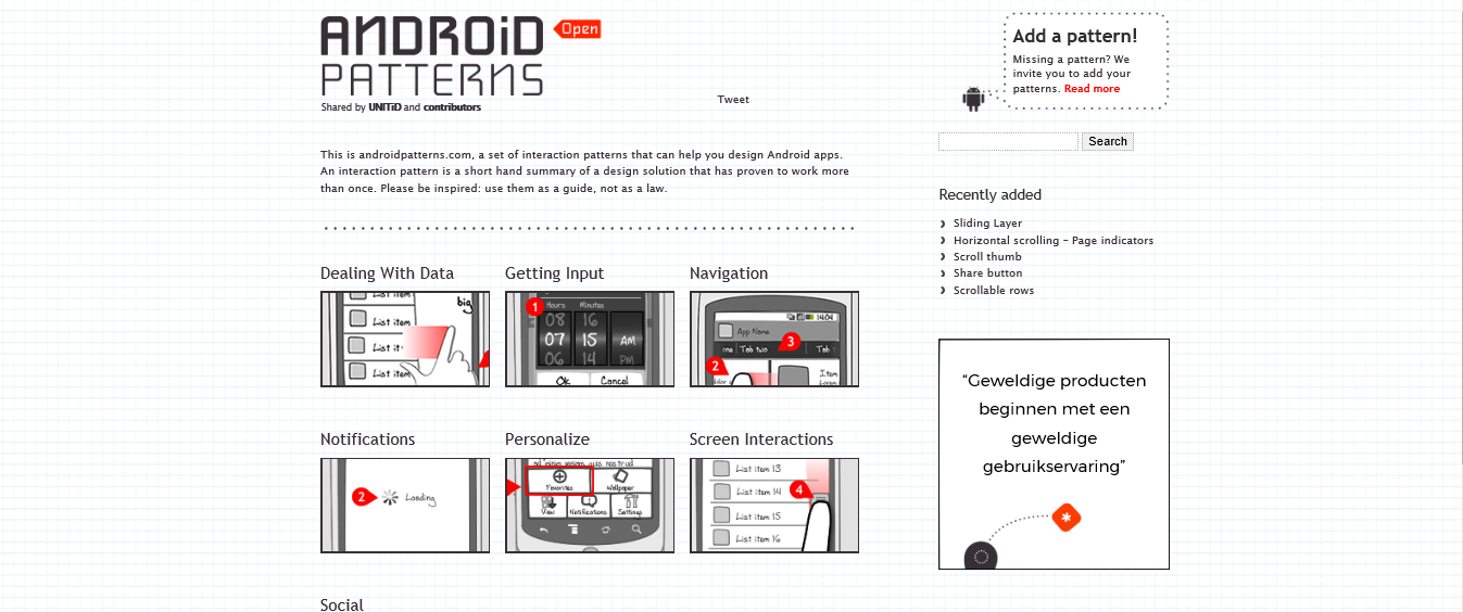 Best 10 Creative Mobile UI Pattern Libraries That You Should Know!