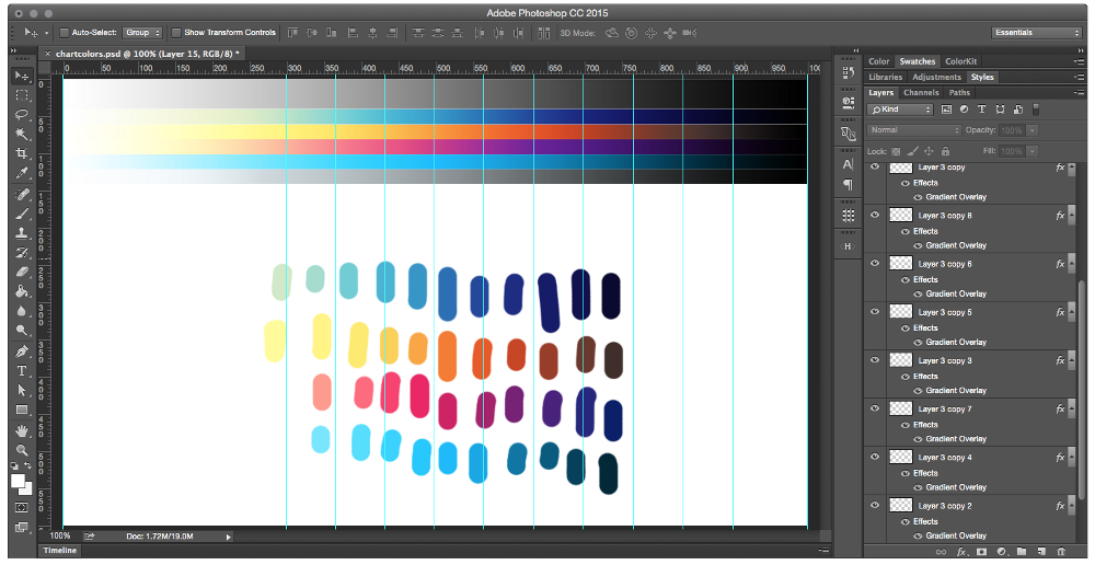 Color use and Gradients