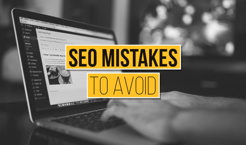 SEO mistakes