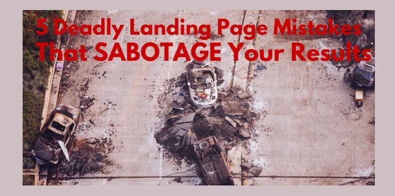 Landing Page Mistakes