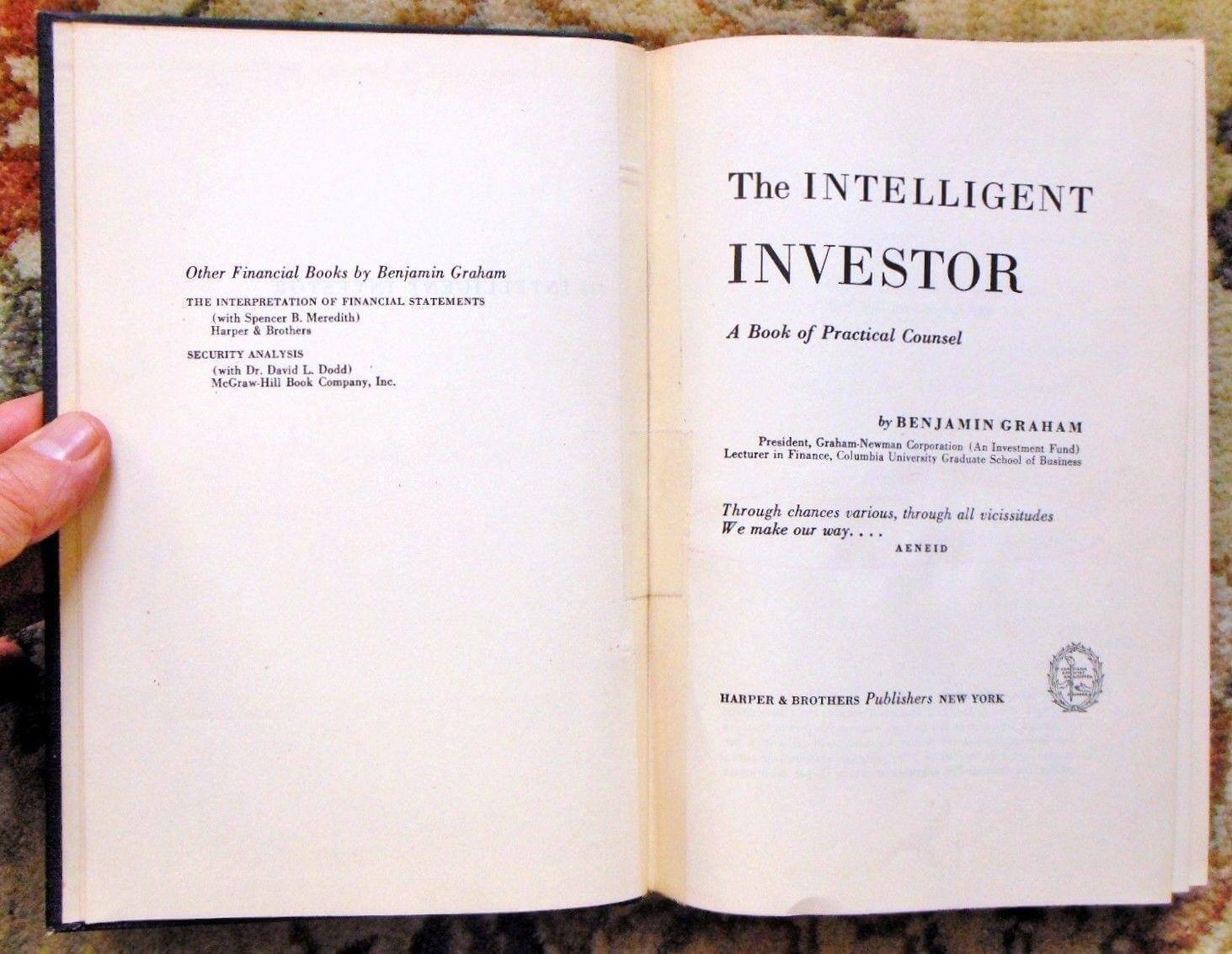 the intelligent investor book buy