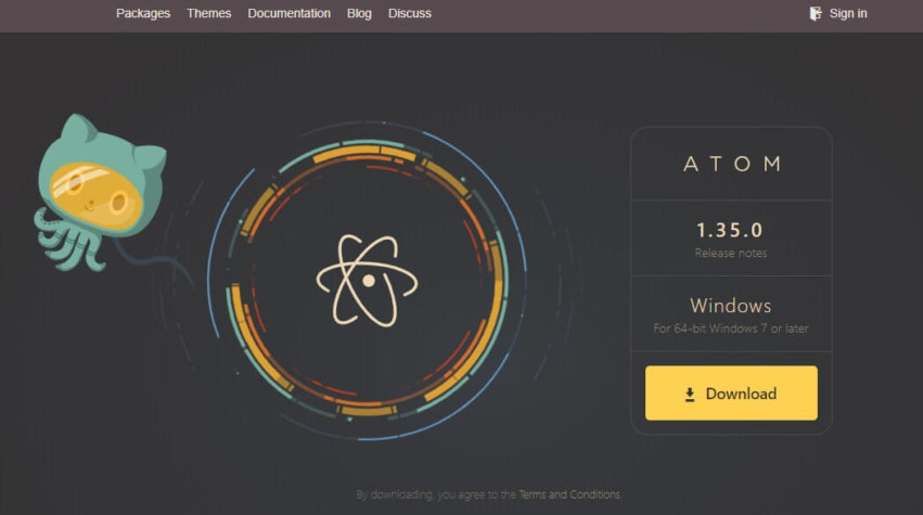 Atom Homepage