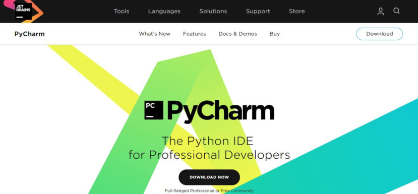 PyCharm Homepage