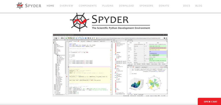 Spyder python IDE