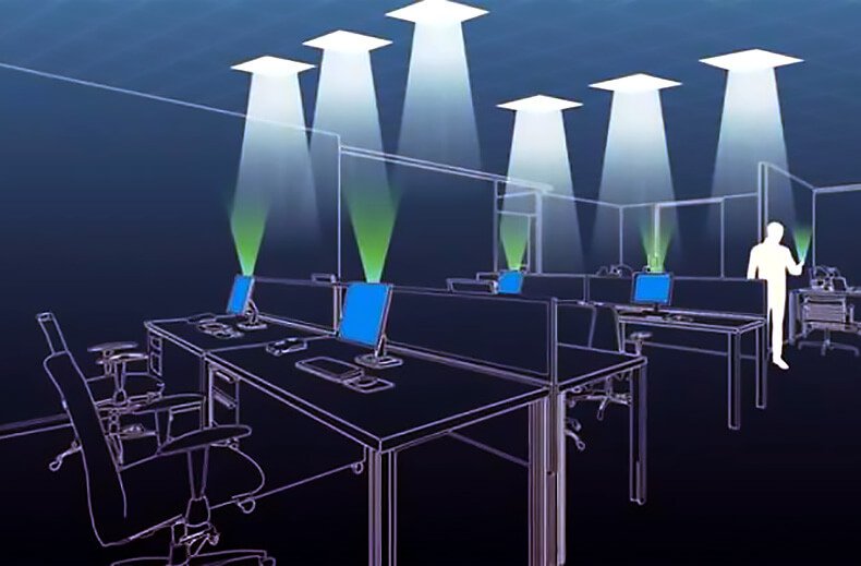 Li-Fi demonstration