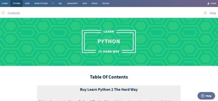 Learn Python The Hard Way