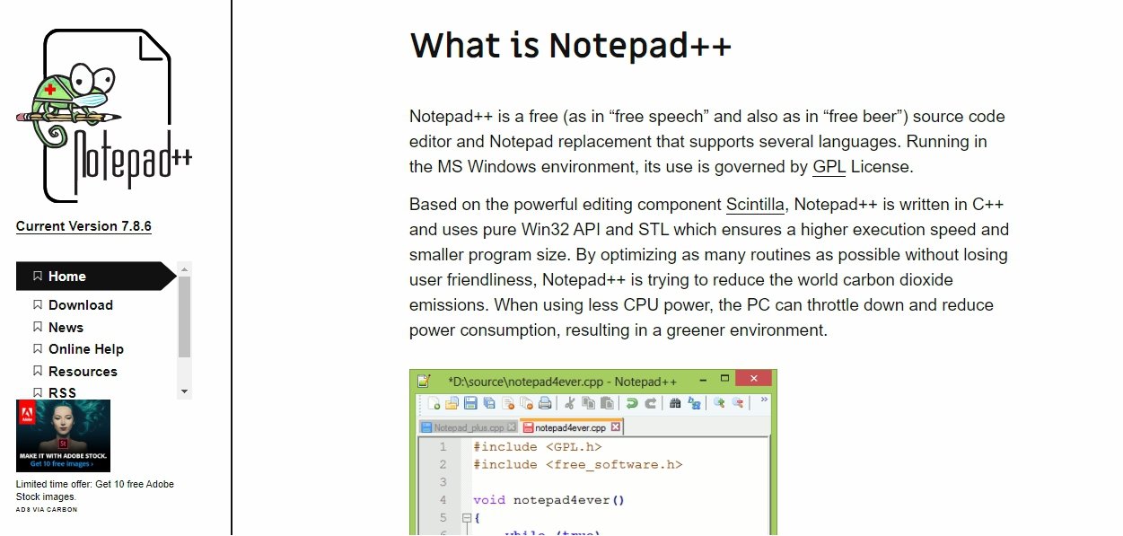 Notepad++