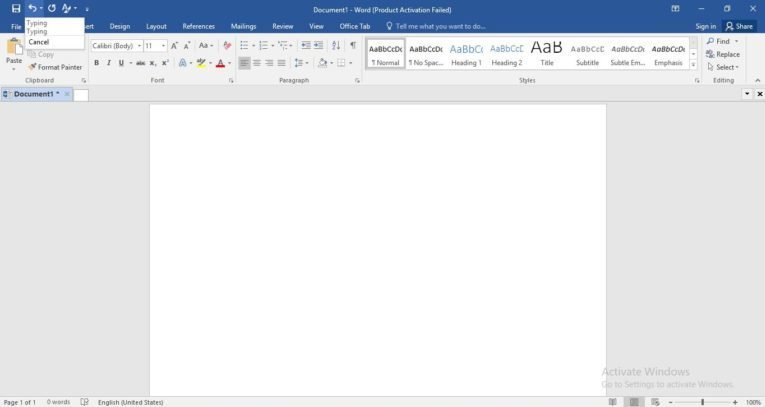 Microsoft Word