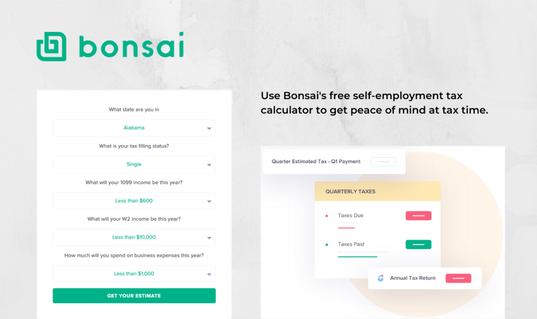 18. Bonsai Self Employment Tax Calculator