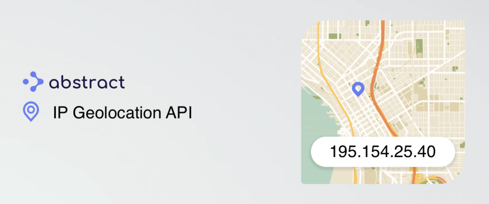 39. IP geolocation API