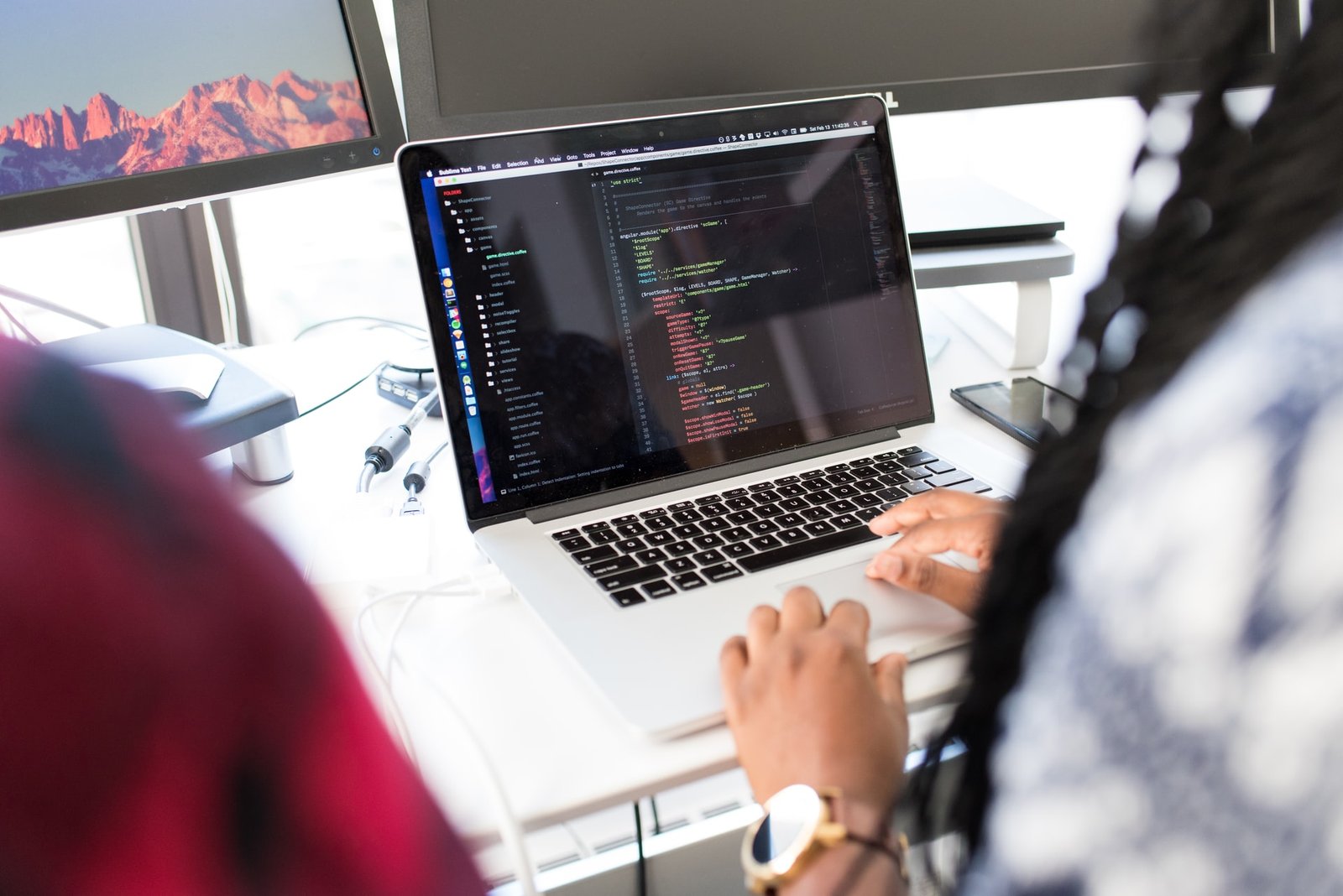 ridesharing app, developer, programming