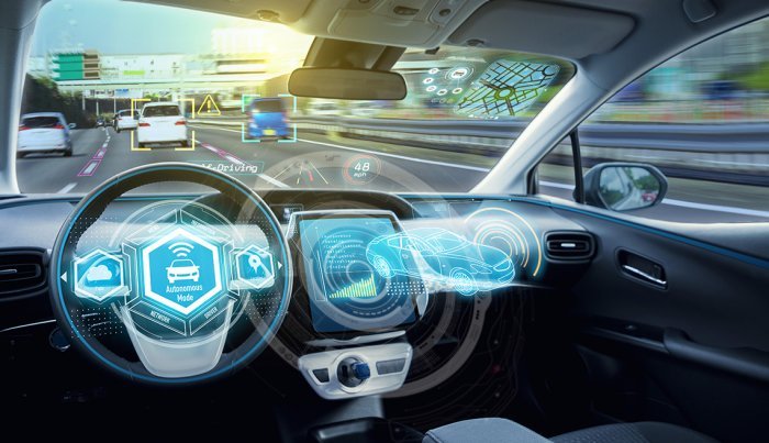 self driving car