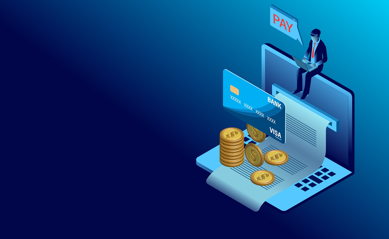 pay off debt, money, finance, online payment