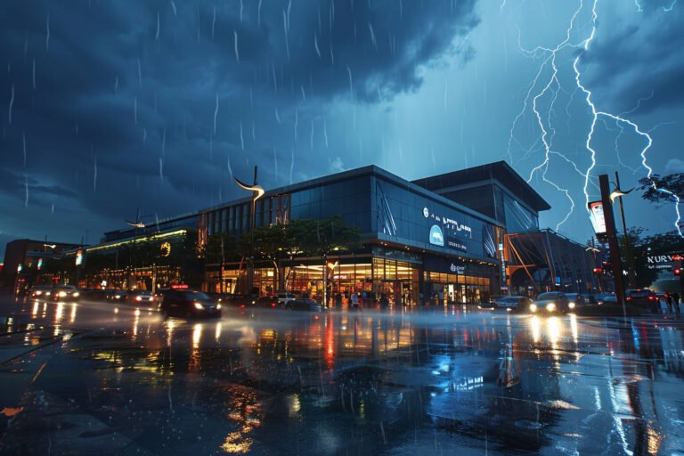 Lightning Layout Mall Smart Infrastructure: Why The Biral BTD-200 Lightning Warning System Is ...