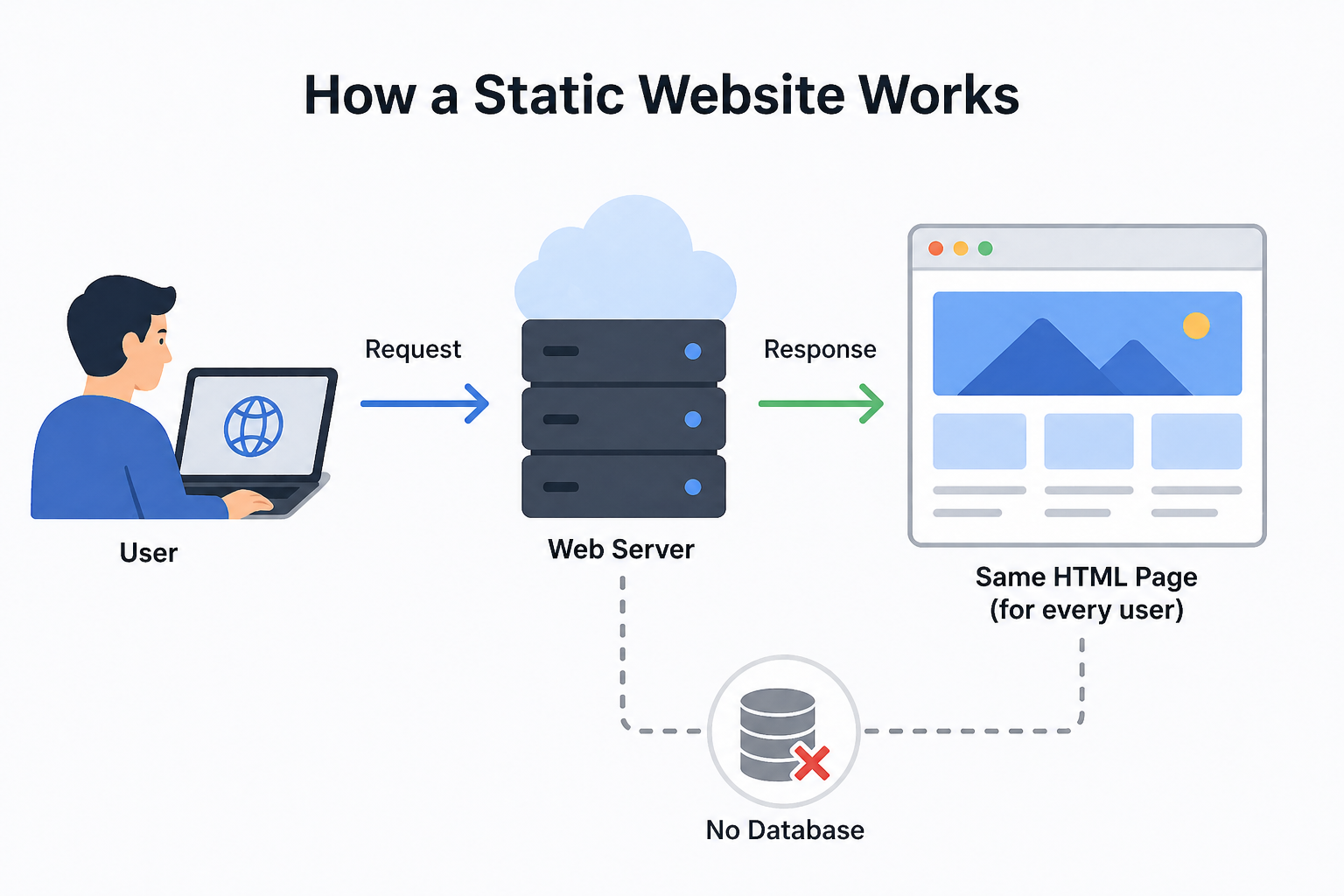 Static Vs Dynamic Website
